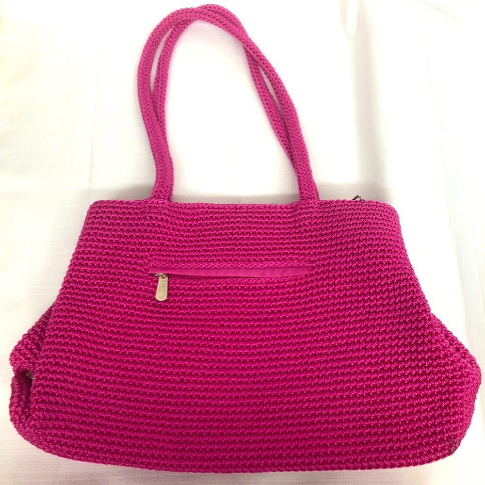 Hot Pink Woven The Sak Bag